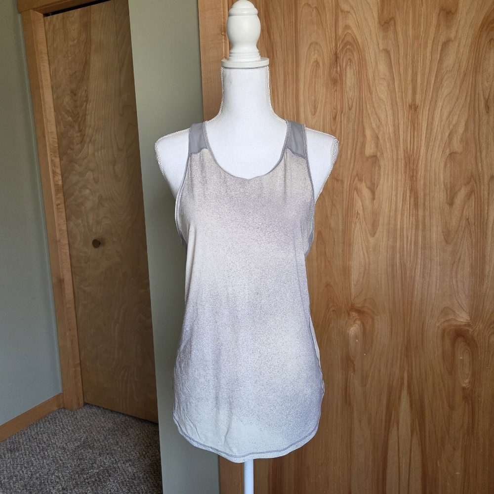 Lululemon Sculpt Tank Grey Racerback Top